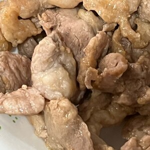 切り落とし豚肉で簡単生姜焼き